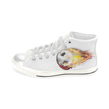 Fire Bal - Men's High Top Canvas Shoes (017) - Soccer Empire