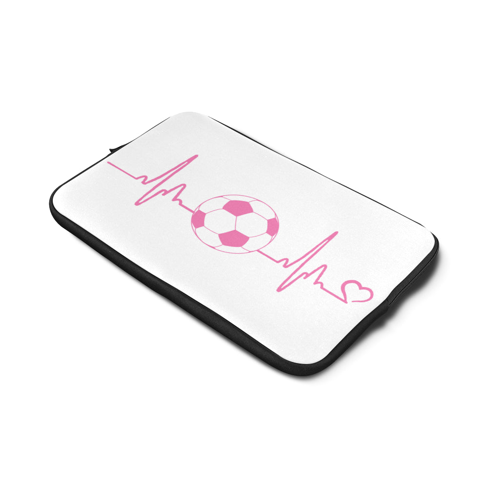 Soccer In My Heart Custom Sleeve for Laptop 17" - Laptop Sleeves 17“ - Soccer Empire