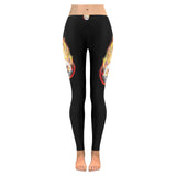 Fire Bal - Low Rise Leggings (Invisible Stitch) (L05) - Soccer Empire