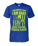 You Aware That I Am Rare Bass Playing Soccer - Short Sleeves - Soccer Empire