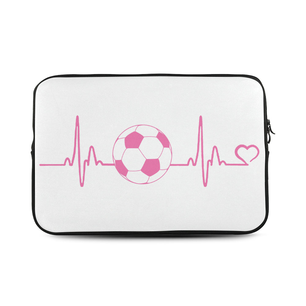 Soccer In My Heart Custom Sleeve for Laptop 17" - Laptop Sleeves 17“ - Soccer Empire