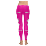 Soccer In My Heart - Low Rise Leggings (Invisible Stitch) (L05) - Soccer Empire