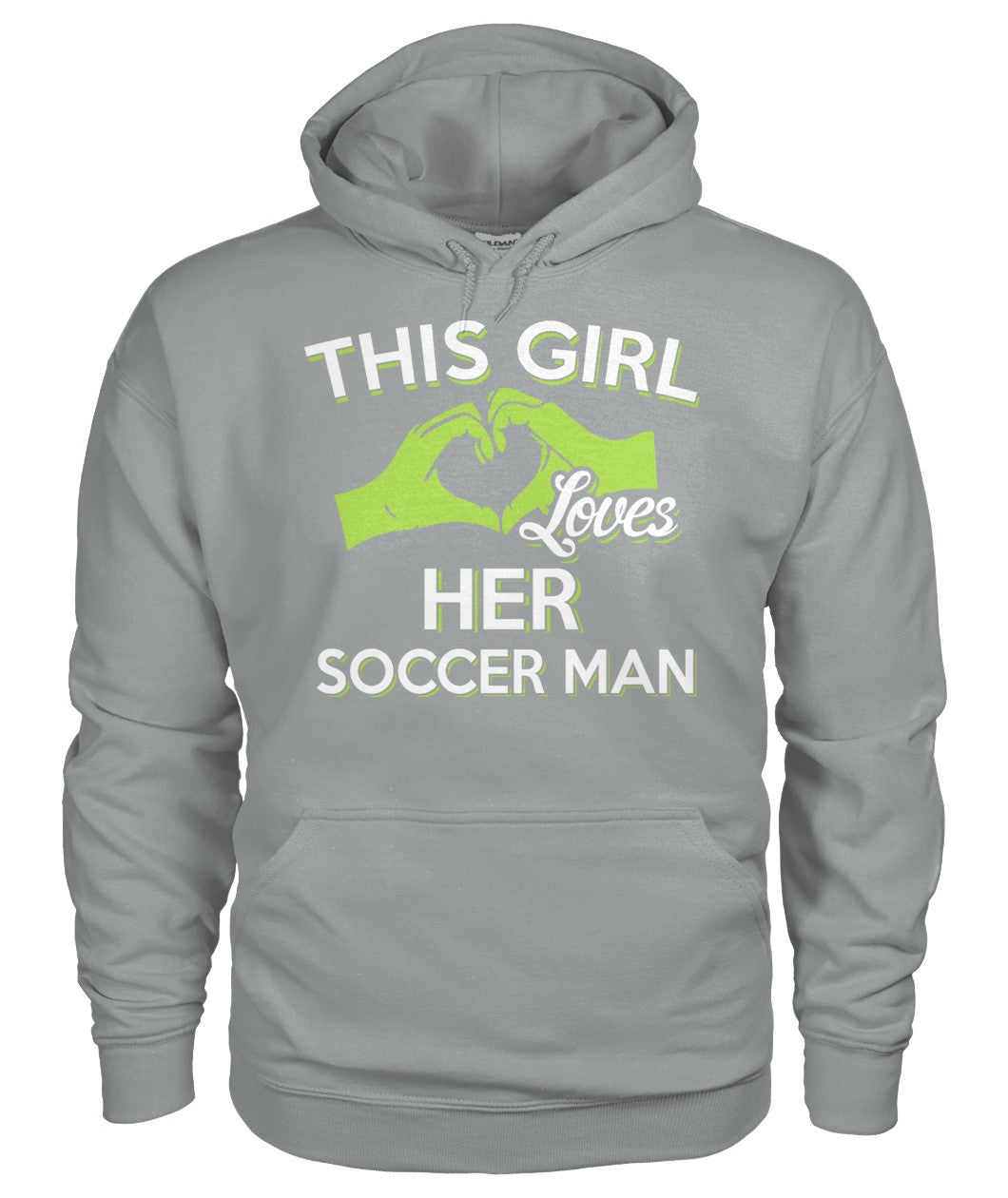 This Girl Loves Her Soccer Man - Hoodies - Soccer Empire