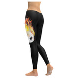 Fire Bal - Low Rise Leggings (Invisible Stitch) (L05) - Soccer Empire