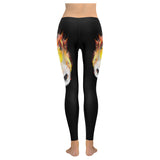 Fire Bal - Low Rise Leggings (Invisible Stitch) (L05) - Soccer Empire