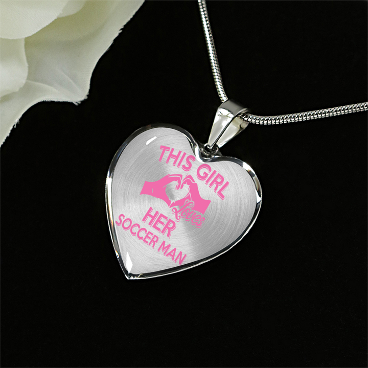 This Girl Loves Her Soccer Man - Jewelry - Soccer Empire