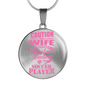 Caution This Wife Is Protected By A Cool And Handsome Soccer Player - Jewelry - Soccer Empire