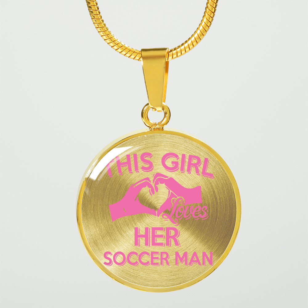 This Girl Love Her Soccer Man - Jewelry - Soccer Empire