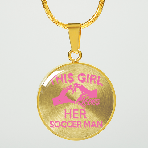 Gold Circle Necklace