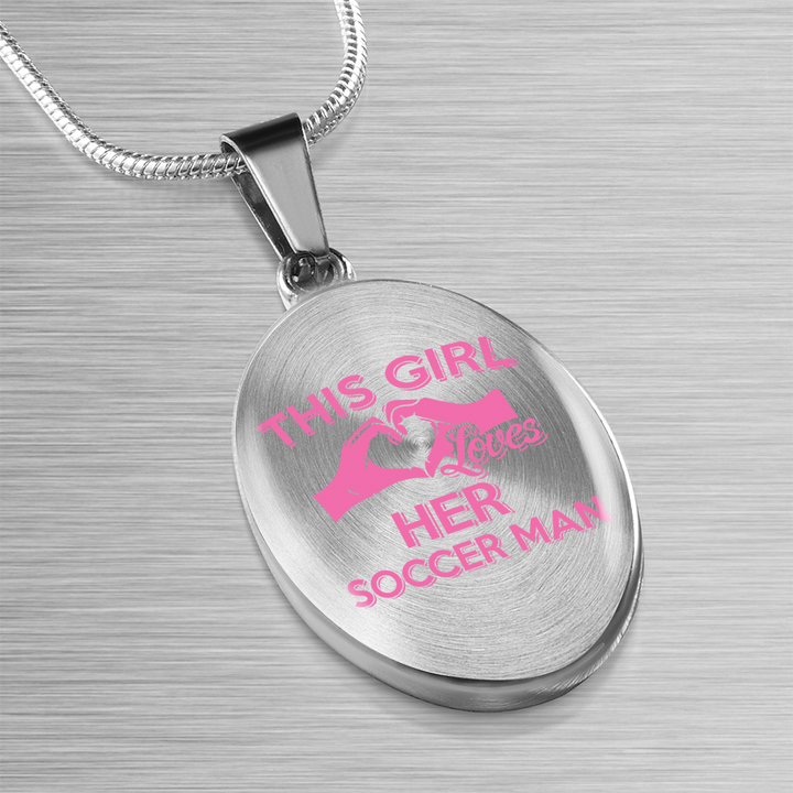 This Girl Loves Her Soccer Man - Jewelry - Soccer Empire