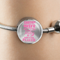 Caution This Wife Is Protected By A Cool And Handsome Soccer Player - Circle Charm - Soccer Empire