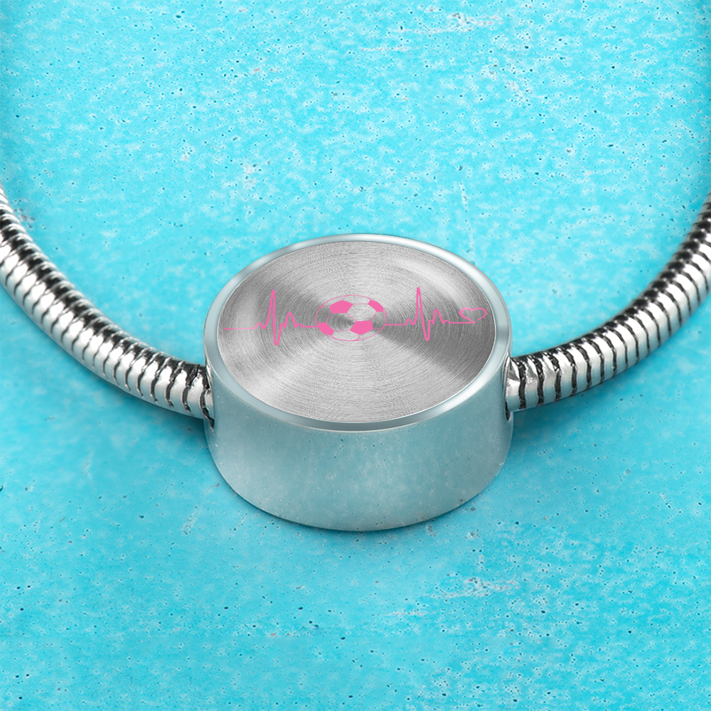 Soccer In My Heart - Circle Charm - Soccer Empire