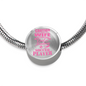 Caution This Wife Is Protected By A Cool And Handsome Soccer Player - Circle Charm - Soccer Empire