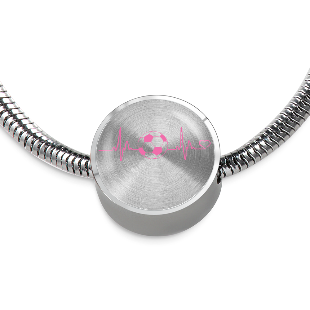 Soccer In My Heart - Circle Charm - Soccer Empire
