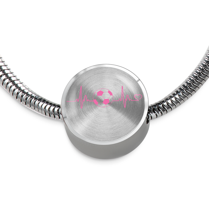 Soccer In My Heart - Circle Charm - Soccer Empire