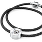 Soccer Wear Hit The Wall - Woven Leather Bracelet & Charm - Soccer Empire