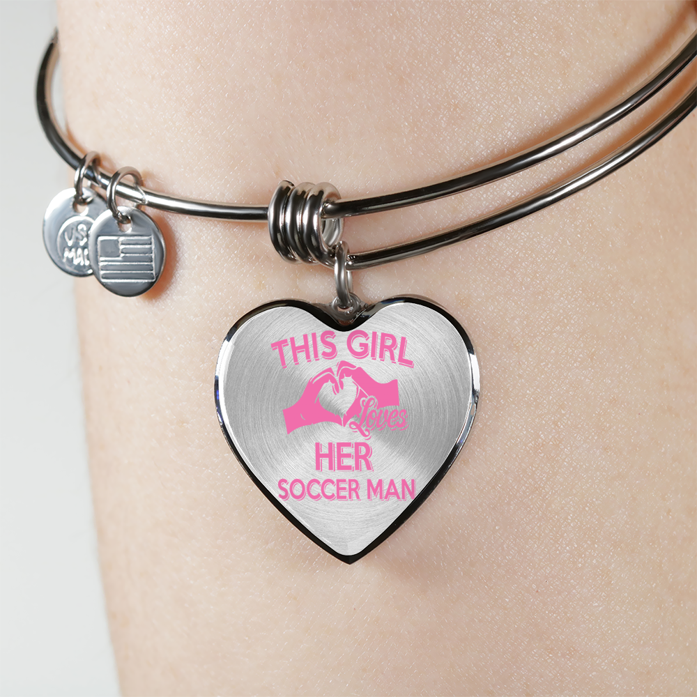 This Girl Loves Her Soccer Man - Jewelry - Soccer Empire