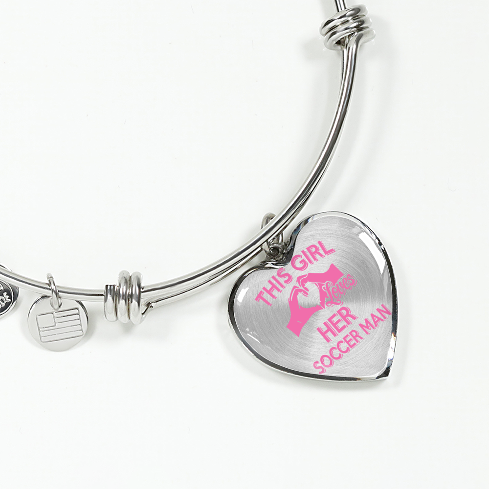 This Girl Loves Her Soccer Man - Jewelry - Soccer Empire