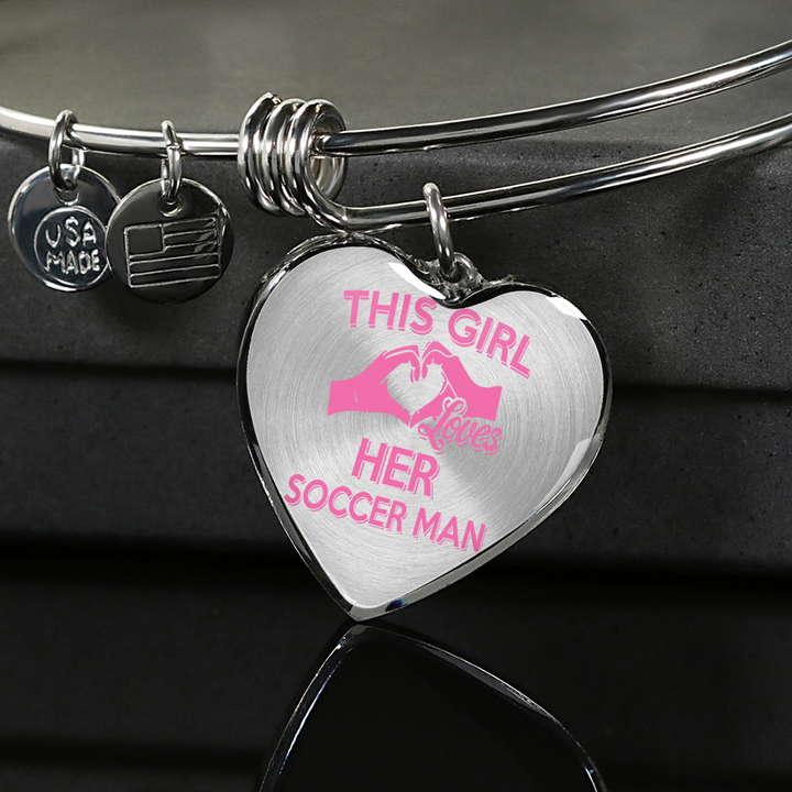 This Girl Loves Her Soccer Man - Jewelry - Soccer Empire