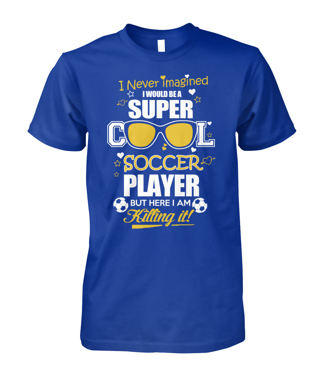 I Never Imagined I Would Be Super Cool Player Bat Here I Am Killing It! - Short Sleeves - Soccer Empire